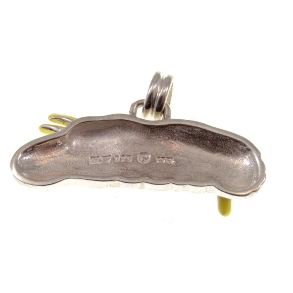 Solid 925 Sterling Silver Nudibranch Sea Life Pendant by Peter Stone Jewelry - Picture 5 of 5